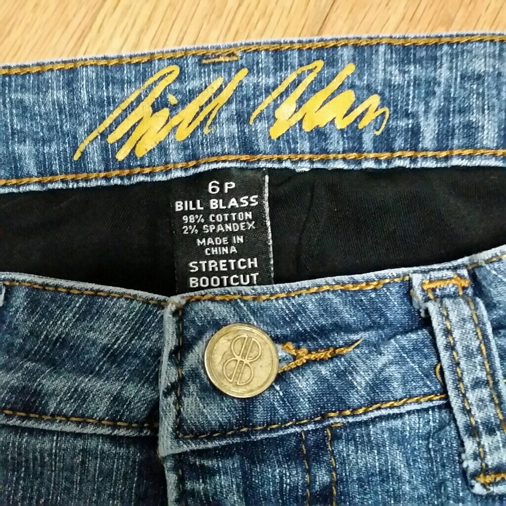 Bill Blass Jeans Size 6P - Picture 2 of 5